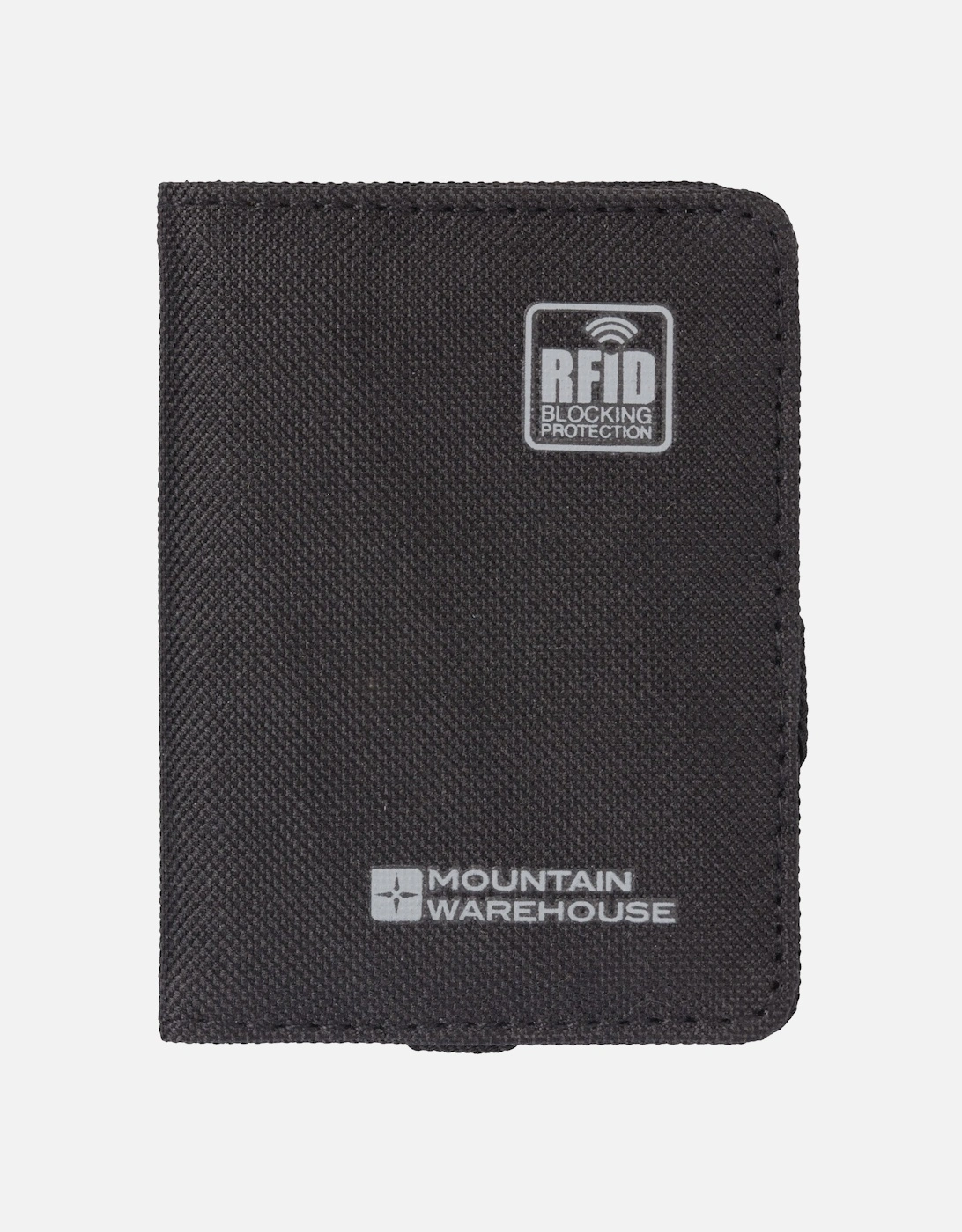 Mountain Warehouse Unisex Black Rfid Blocking Card Holder - Size: One Size