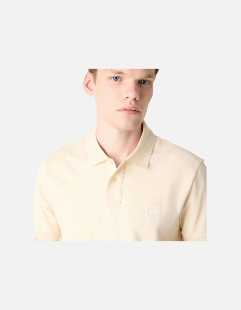 BOSS Slim Fit Passenger Polo Shirt Open Yellow