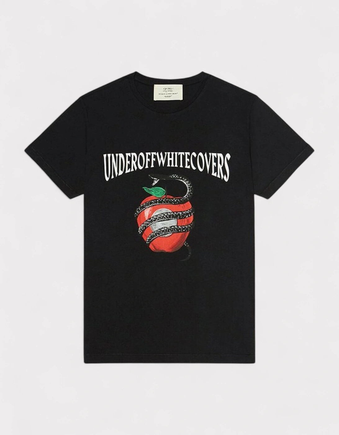 x Undercover Apple Print T Shirt Black, 5 of 4