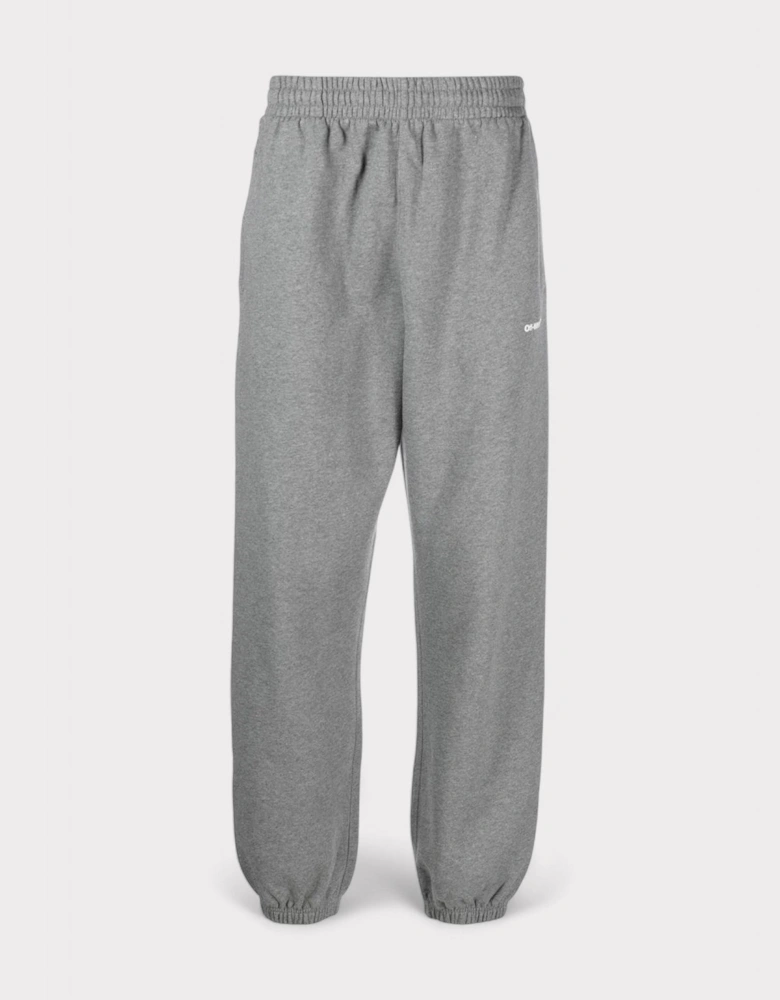 Wave Diagonal Sweatpant Grey