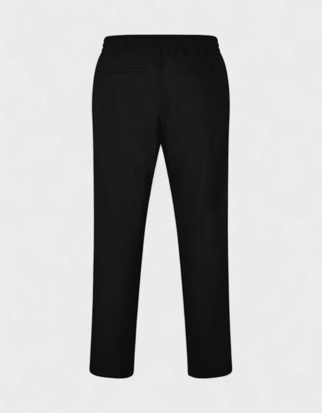 Embroidered Lounge Track Pant Black