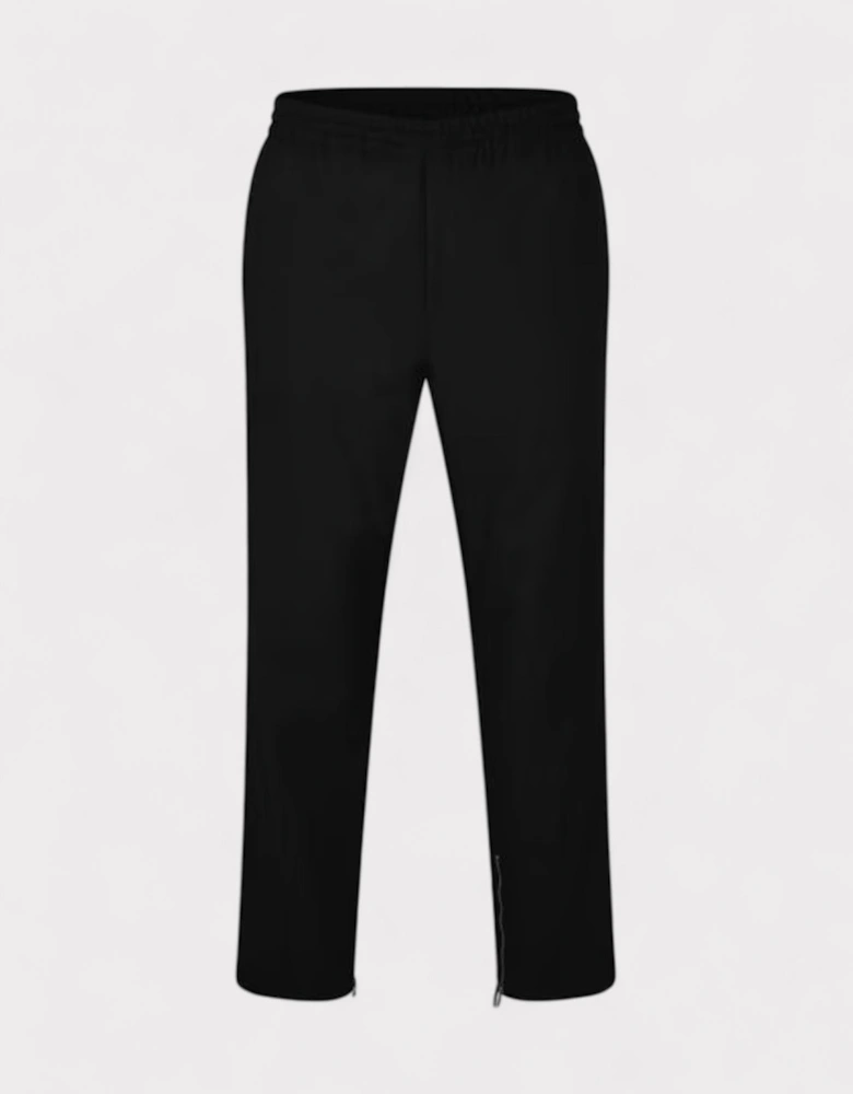 Embroidered Lounge Track Pant Black