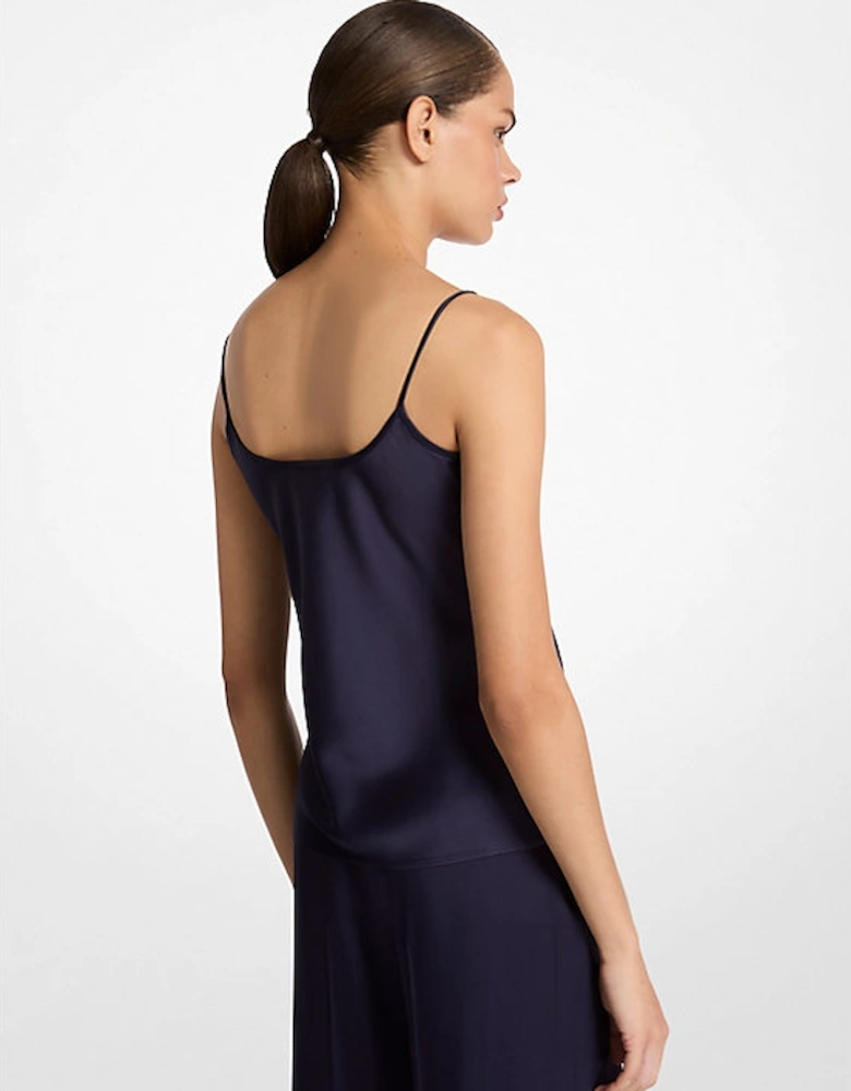 Double Satin Charmeuse Tank