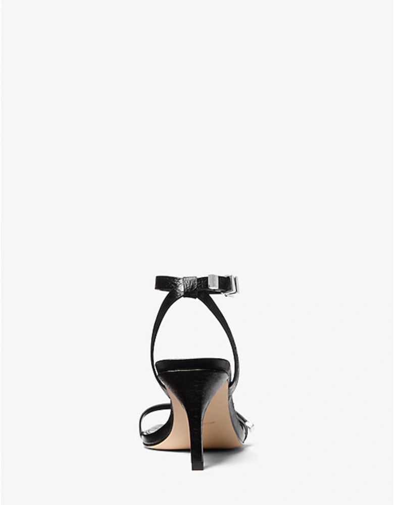 Darrington Crackled Leather Sandal