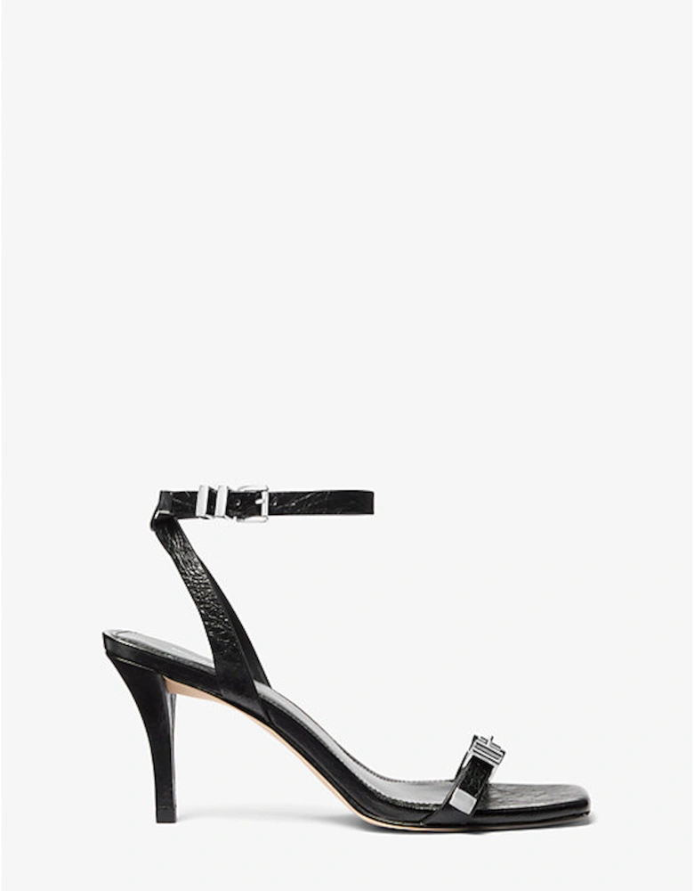 Darrington Crackled Leather Sandal
