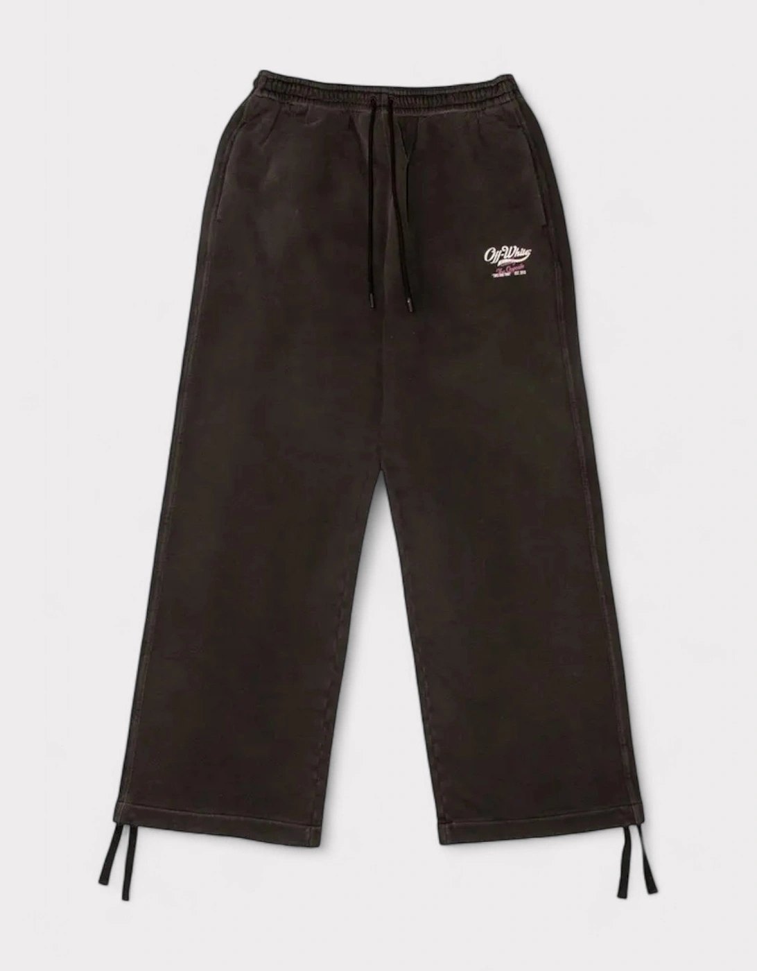 Off-White Wave Off Skate Sweatpants Black - Size: M