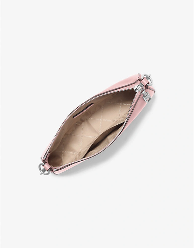 Empire Medium Leather Chain-Link Pochette