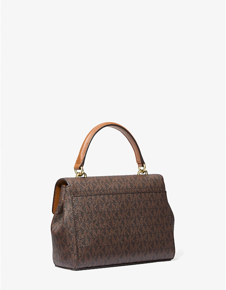 Ava Extra-Small Signature Logo Crossbody Bag