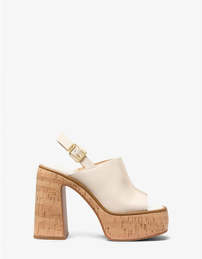 Leia Leather Platform Sandal