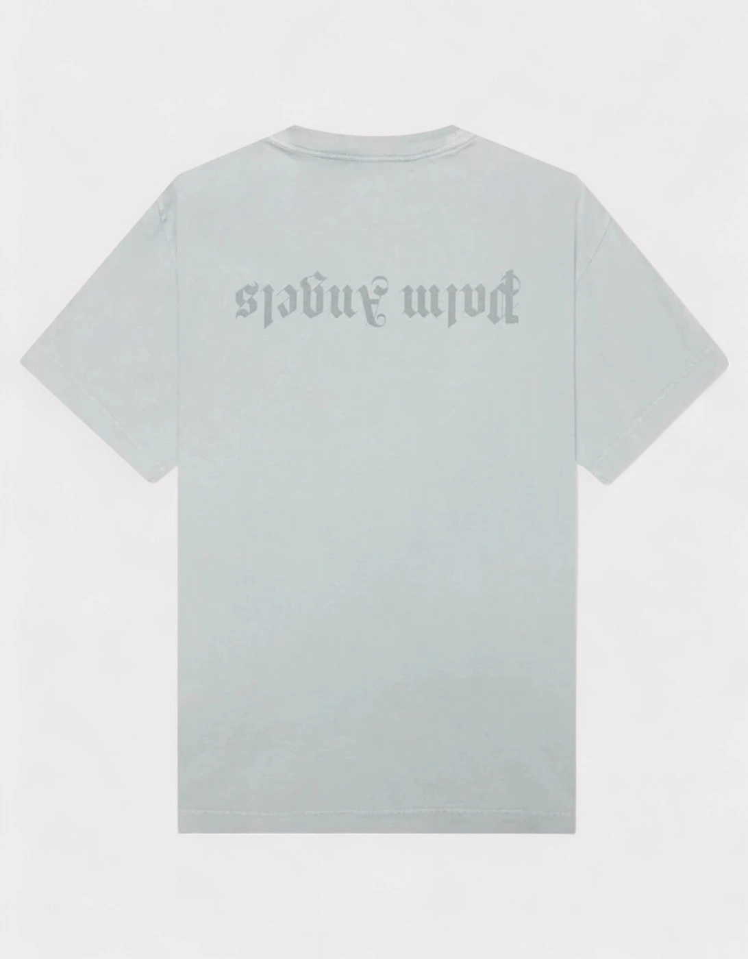 Reverse Logo T Shirt Light Grey