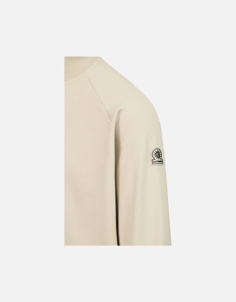 Interlock Quarter Zip Stone
