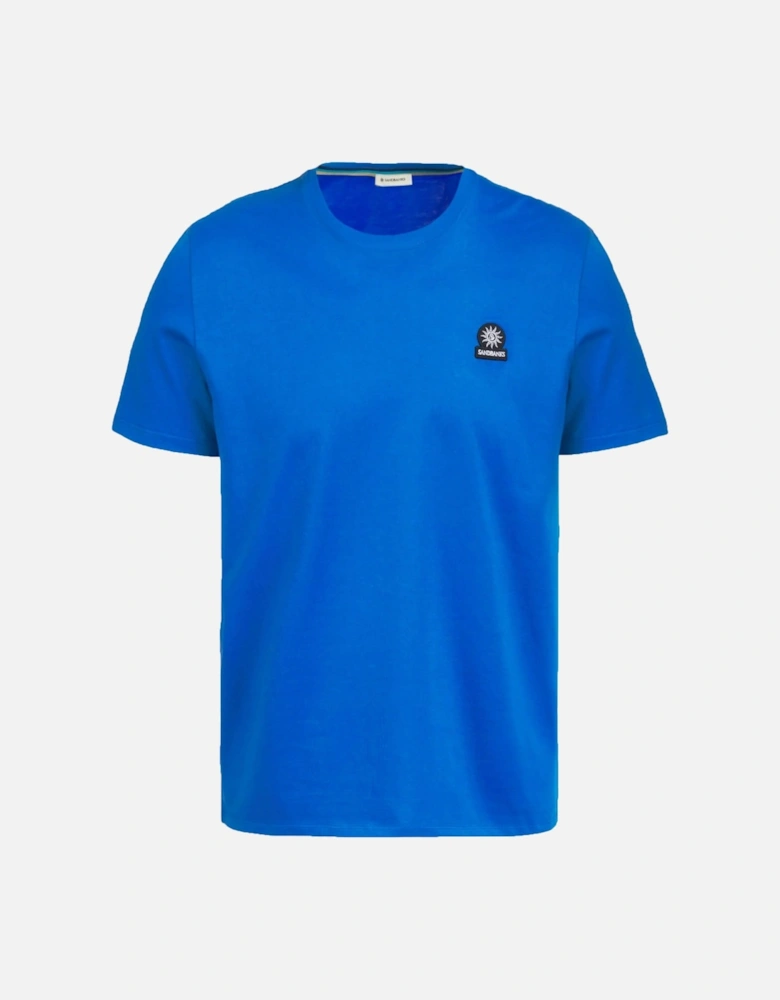 Badge Logo T-Shirt Nautical Blue
