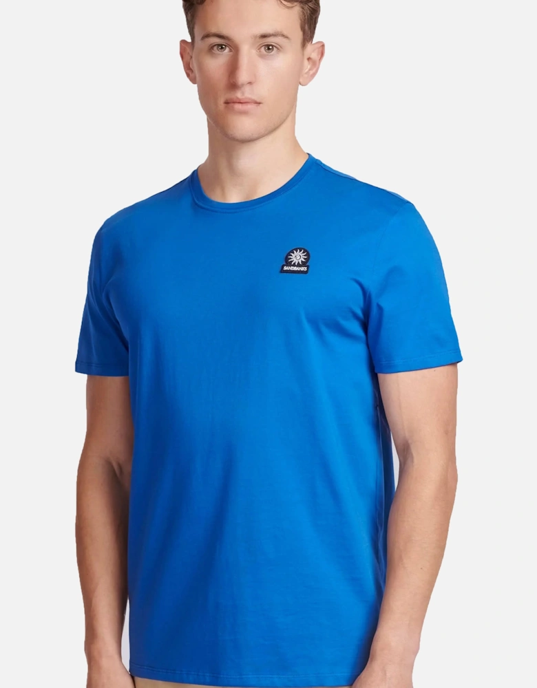 Badge Logo T-Shirt Nautical Blue
