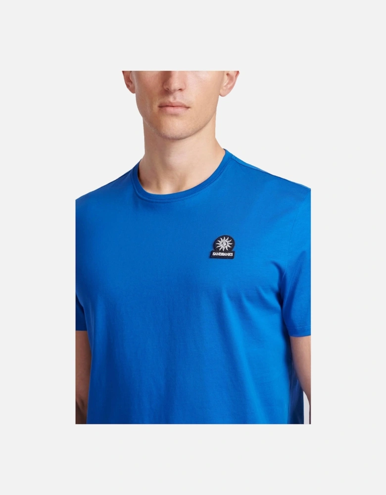 Badge Logo T-Shirt Nautical Blue