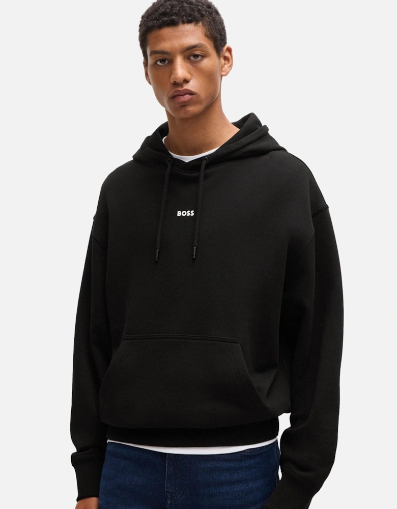 BOSS WeSmall Logo Hoodie Black