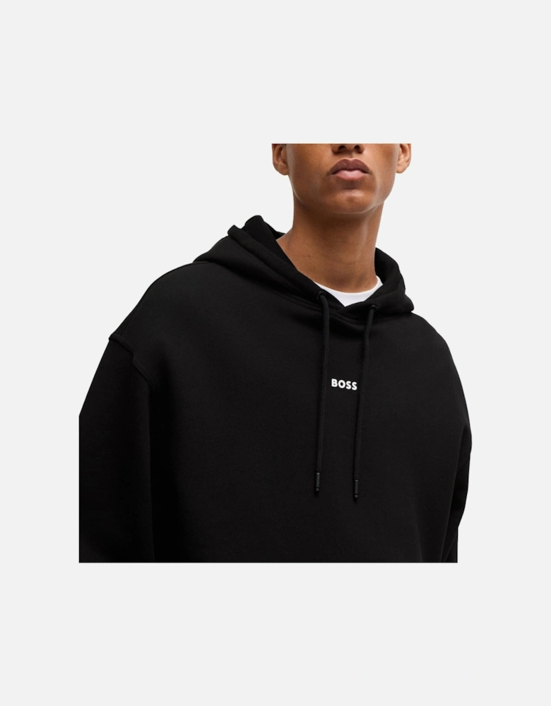BOSS WeSmall Logo Hoodie Black
