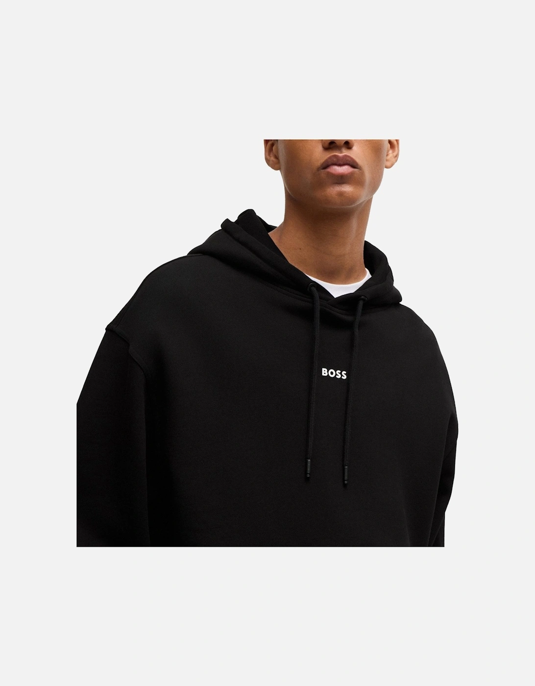 BOSS WeSmall Logo Hoodie Black