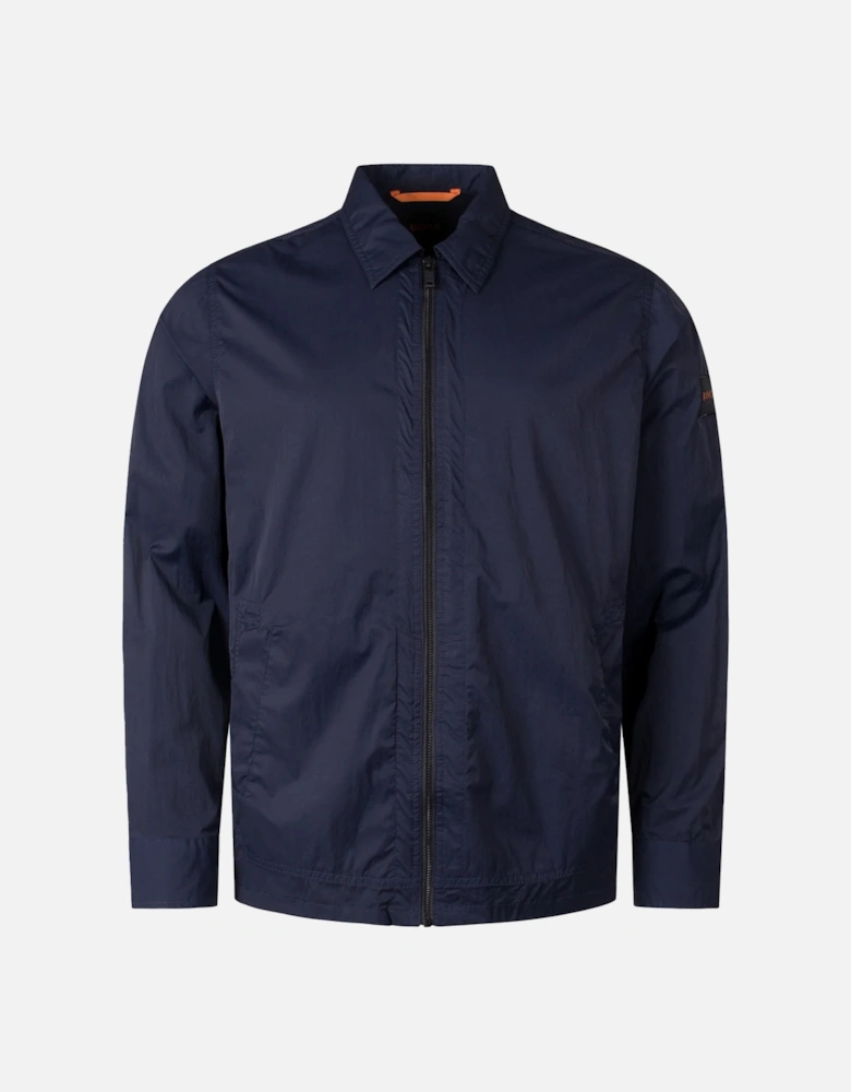 BOSS Leejay 1 Overshirt Dark Blue