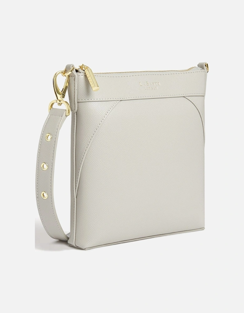 Raven Grey Vegan Crossbody Bag