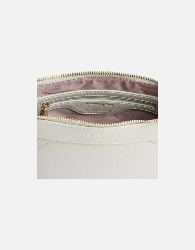 Raven Grey Vegan Crossbody Bag