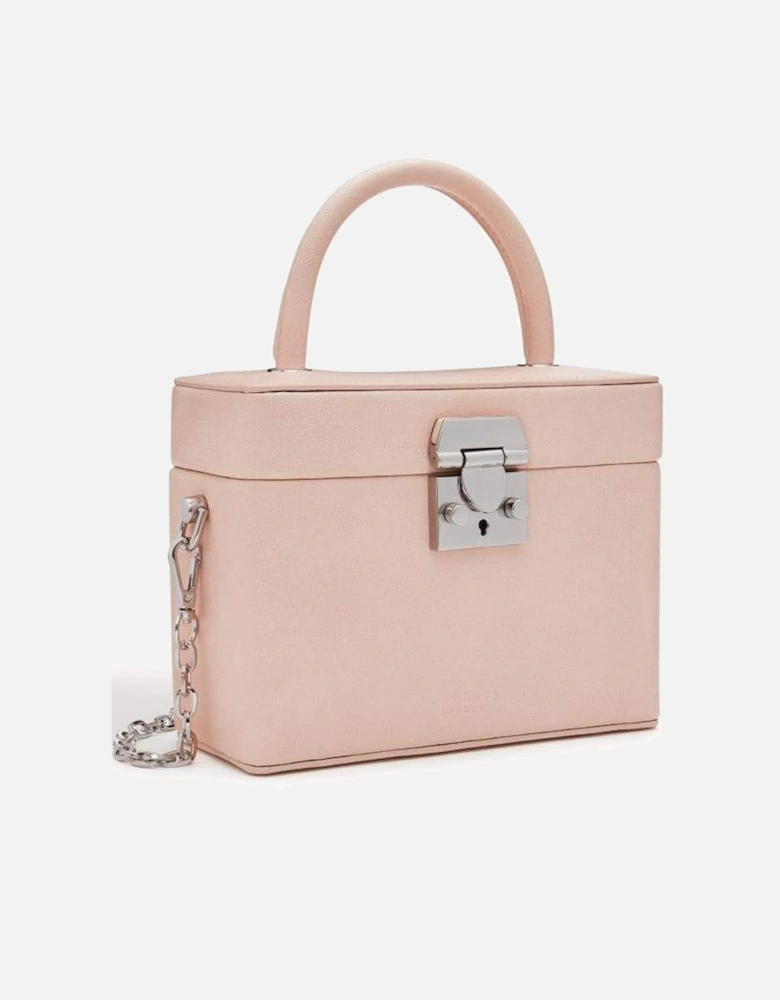Mae Pink Satchel Vegan Cross Body Bag