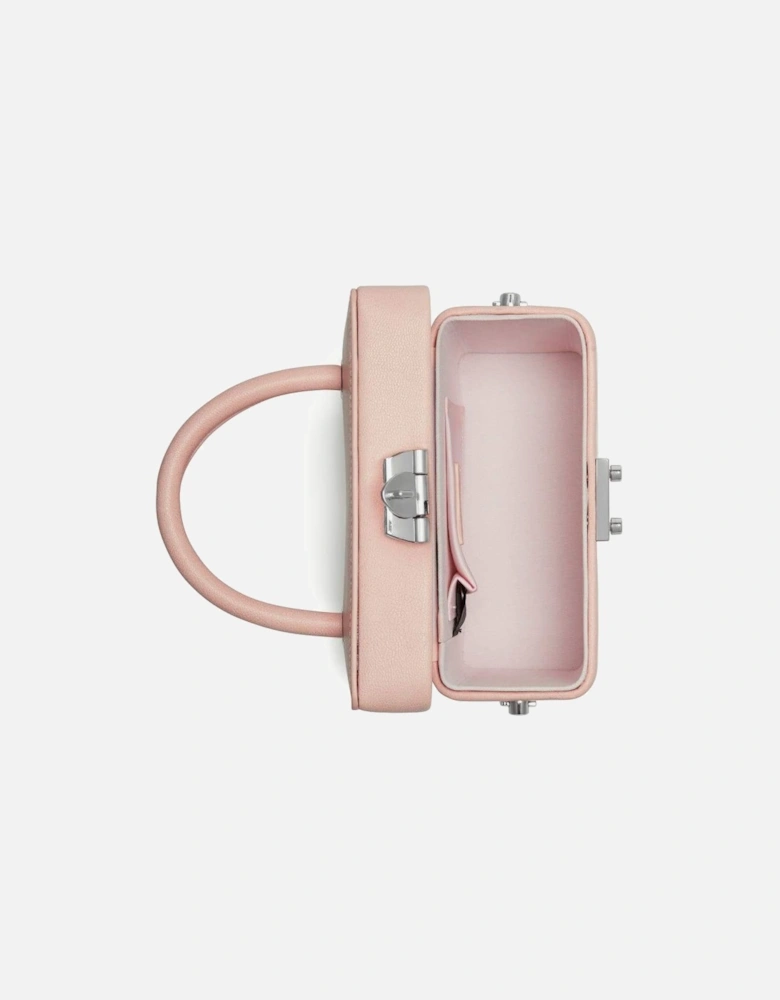 Mae Pink Satchel Vegan Cross Body Bag