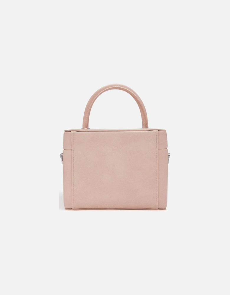 Mae Pink Satchel Vegan Cross Body Bag
