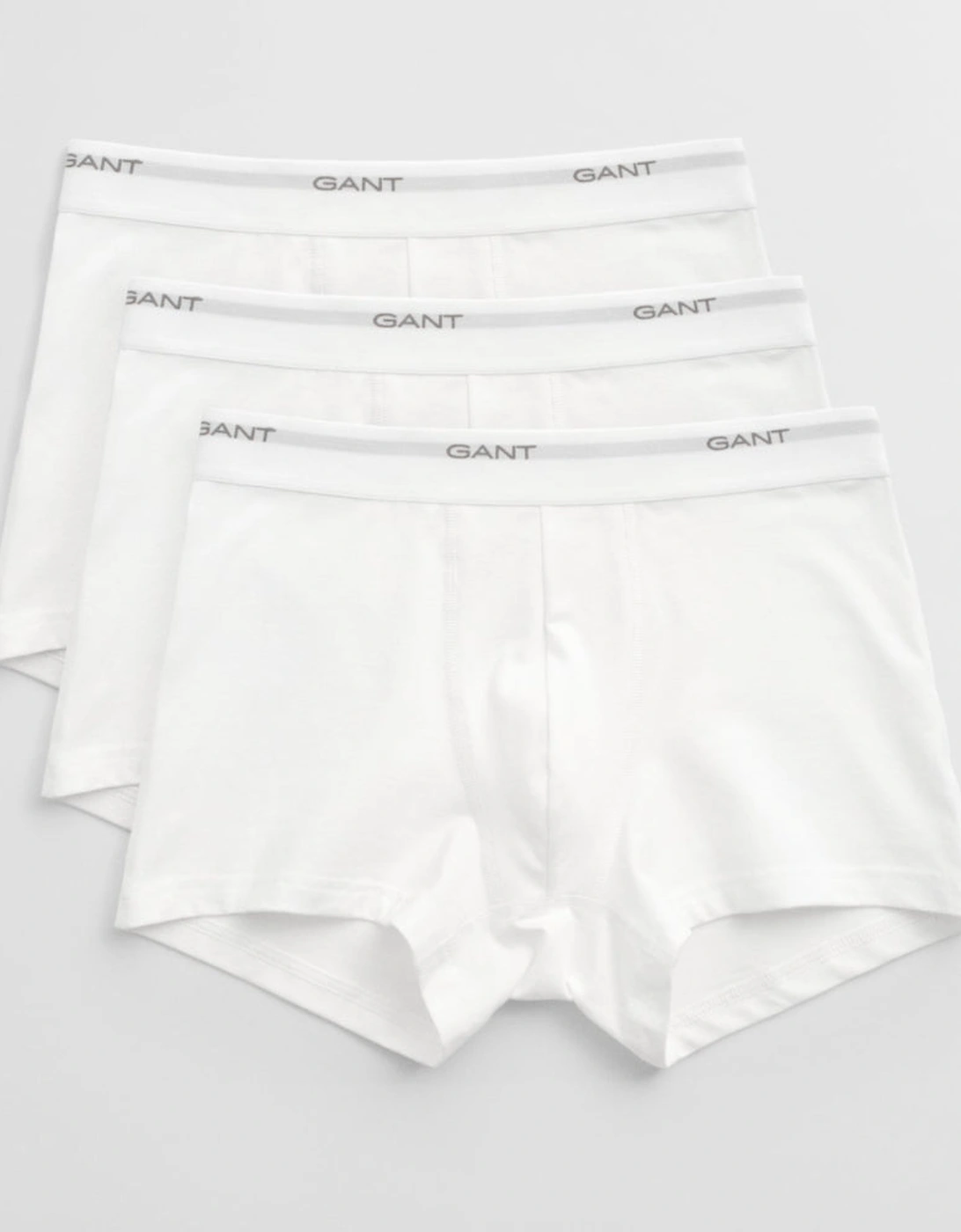 3-Pack Core Boxer Trunks, White, 4 of 3