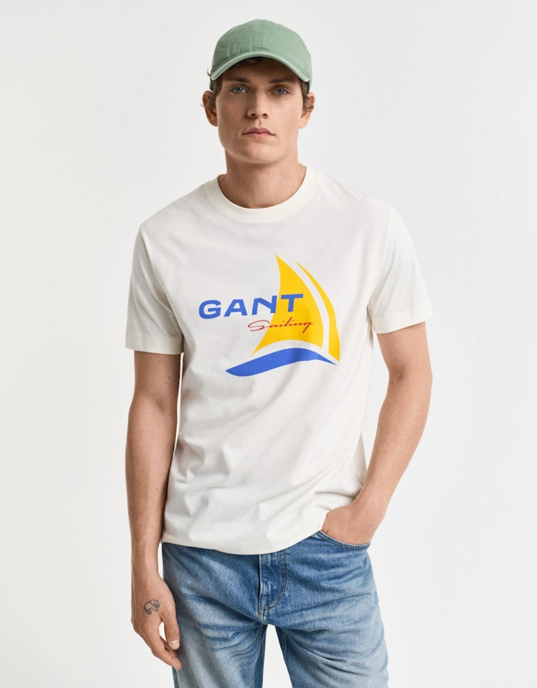 Graphic T-Shirt, Eggshell