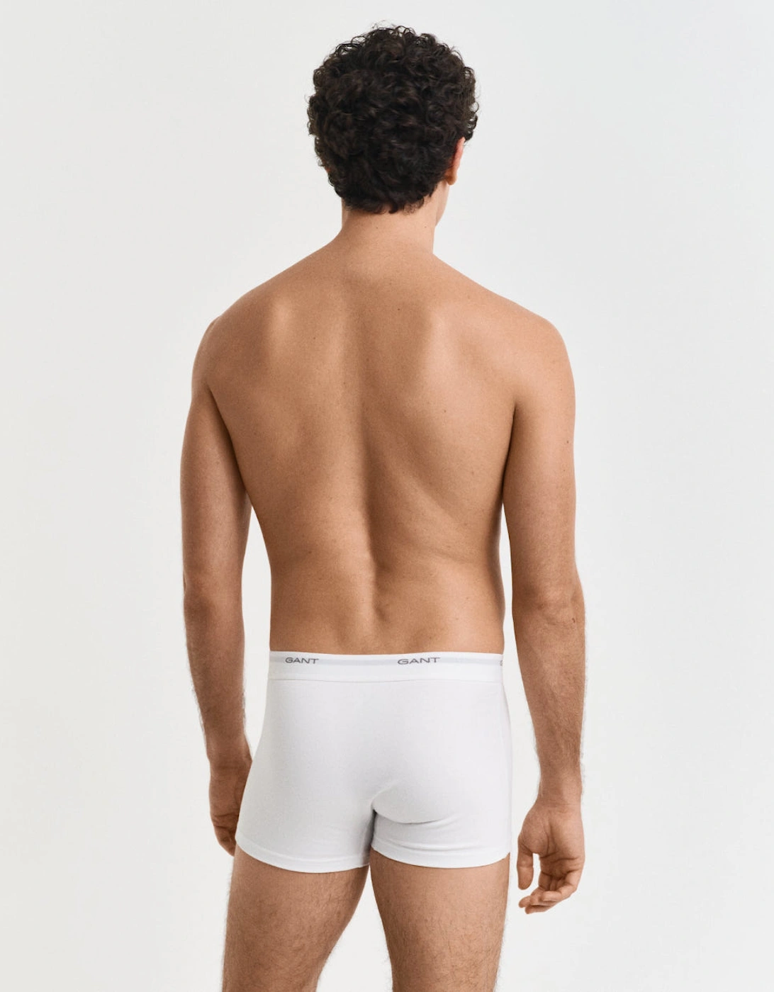 3-Pack Core Boxer Trunks, White