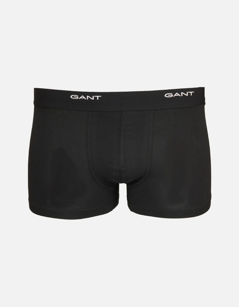 3-Pack Core Boxer Trunks, Black