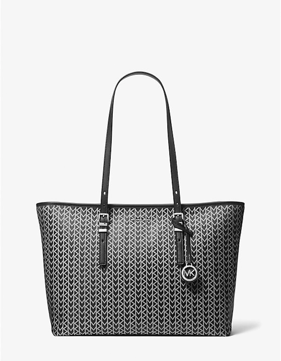 Quinn Large MK2000 Logo Jacquard Tote Bag, 2 of 1