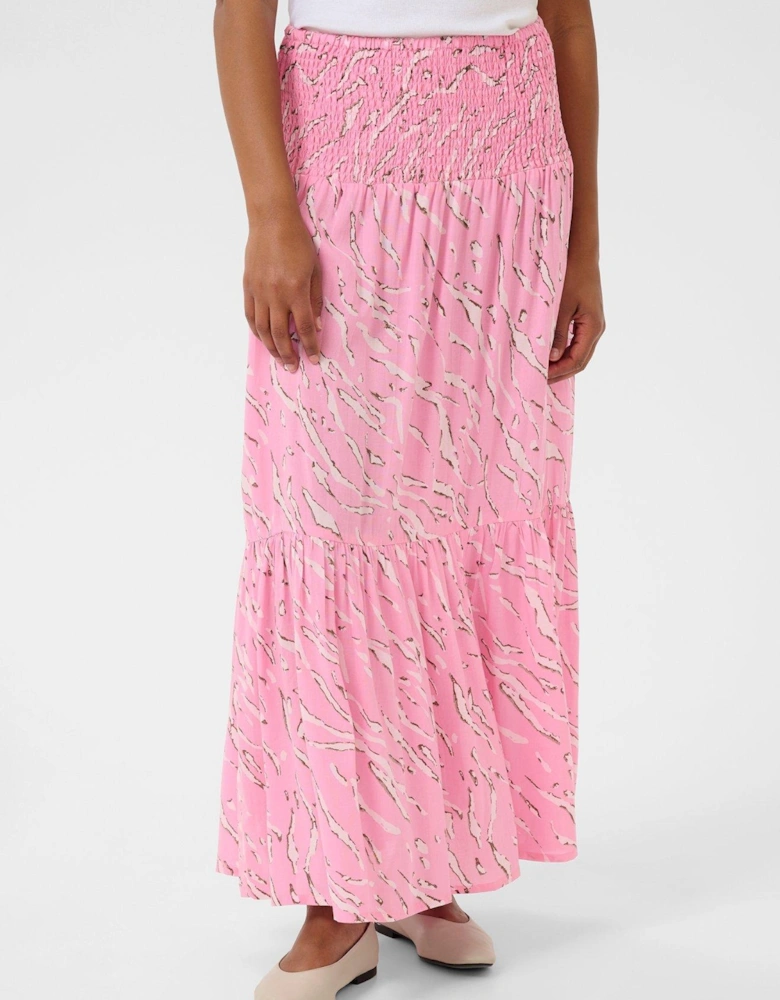 Maxi Smock Skirt - Pink
