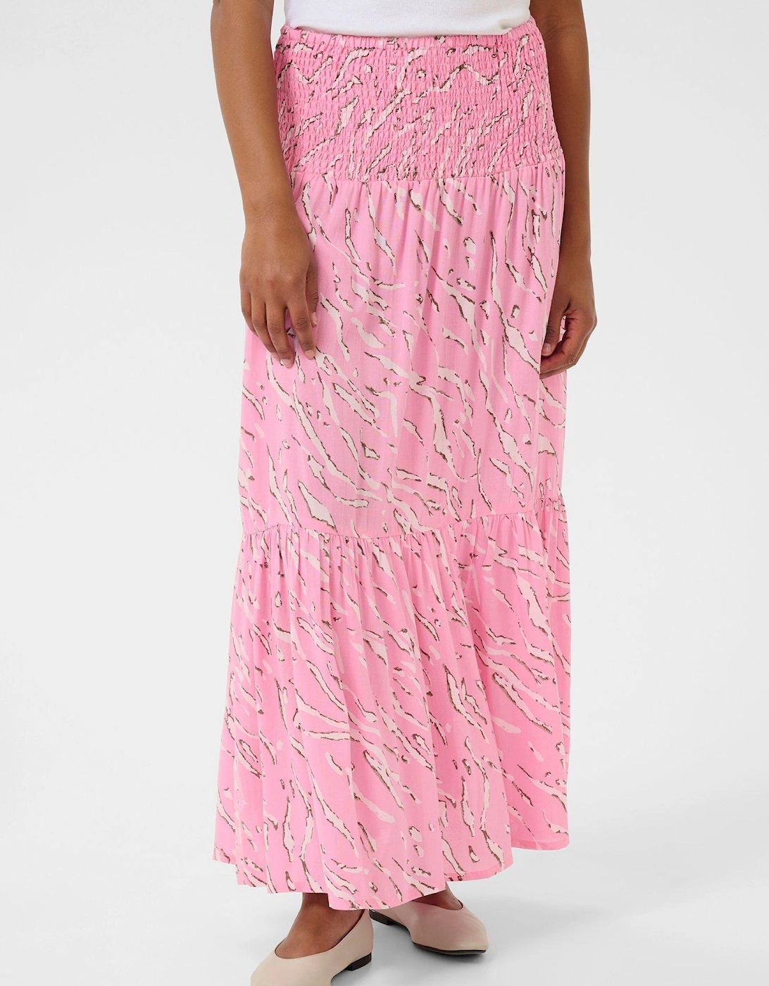 Maxi Smock Skirt - Pink, 2 of 1