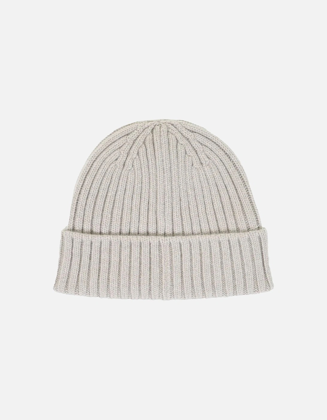 Watch Hat With Patch Cement Grey