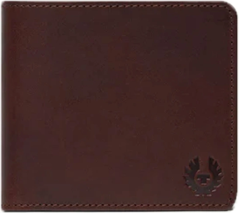 Hanchurch Bi-Fold Leather Wallet Antique Brown