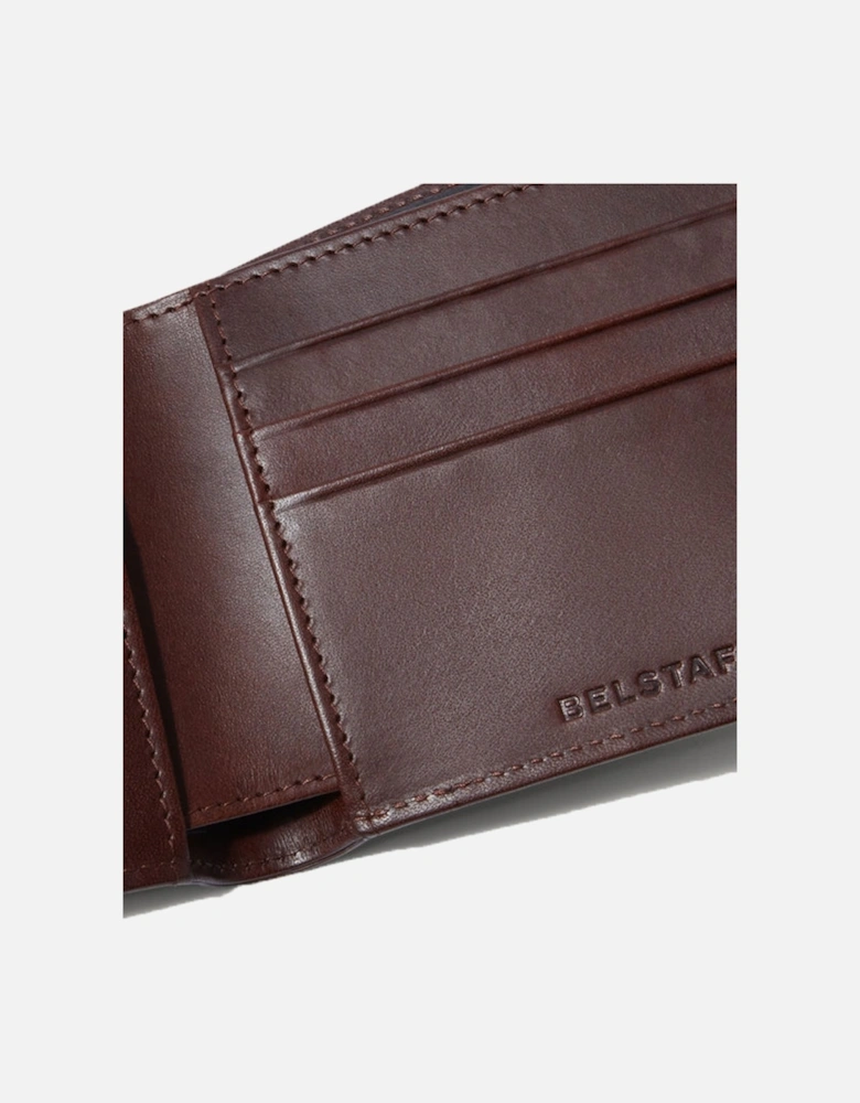 Hanchurch Bi-Fold Leather Wallet Antique Brown