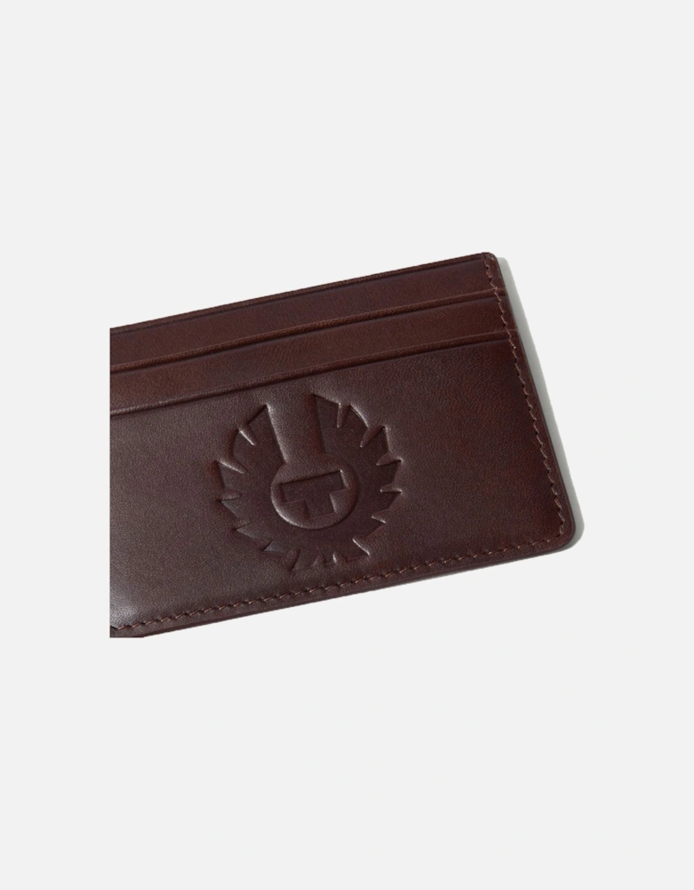 Wheatle Leather Card Holder Antique Brown