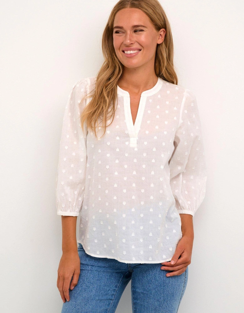 Jollia Blouse - White