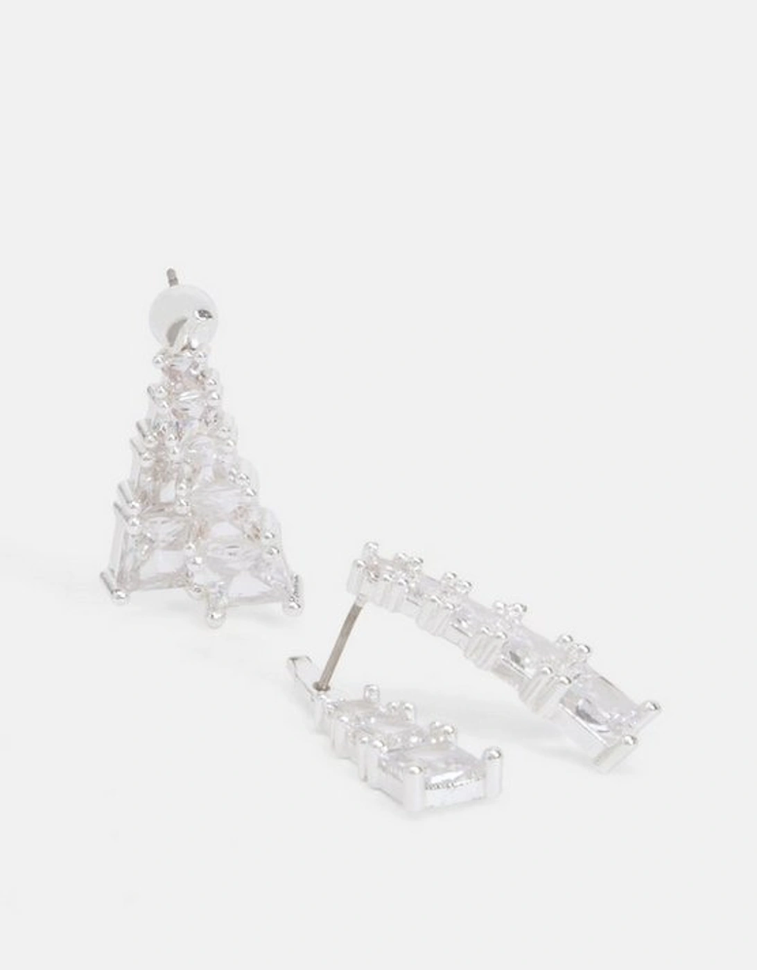 Diamante Detail Stud Earrings