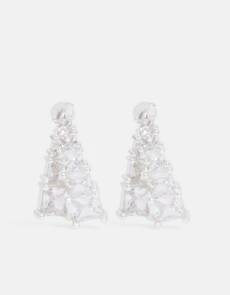 Diamante Detail Stud Earrings