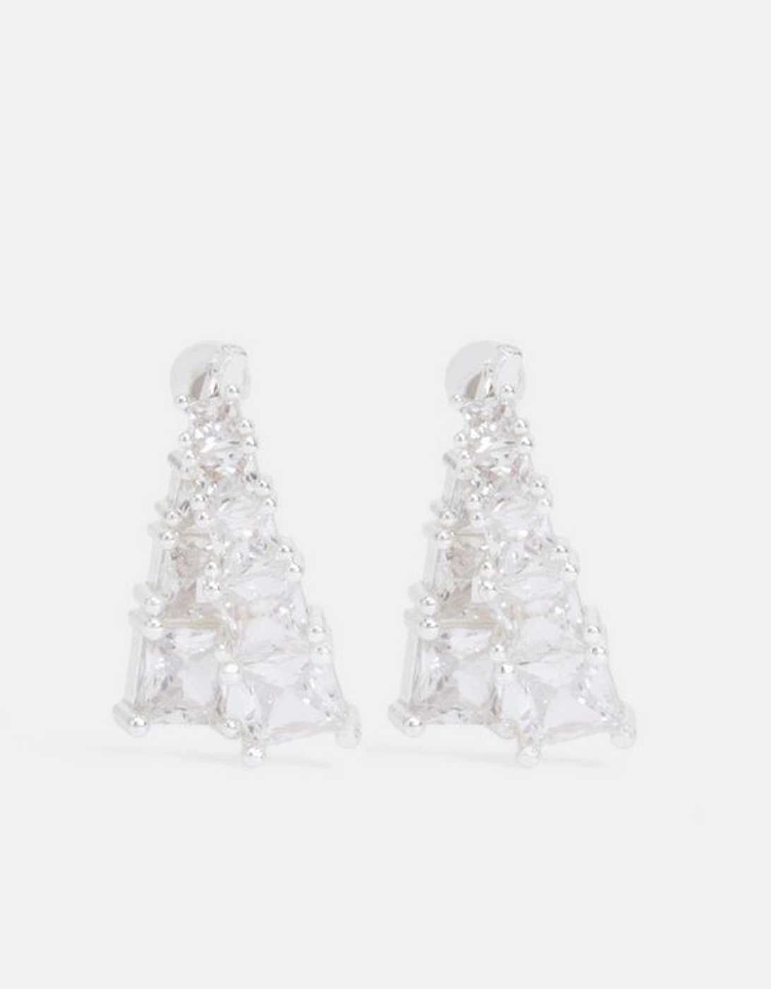 Diamante Detail Stud Earrings