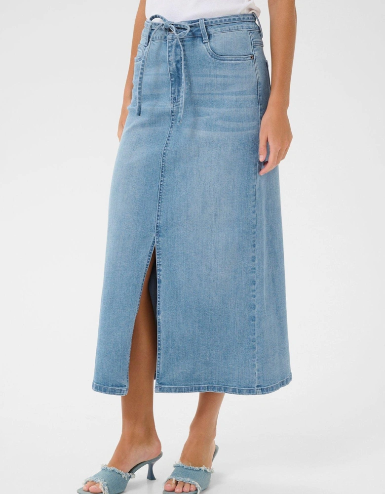 Sarah Denim Skirt - Blue