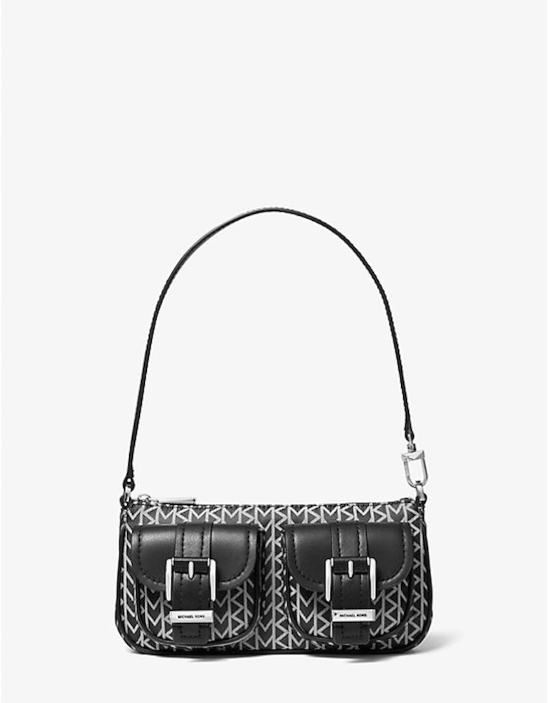 Zoe Small MK2000 Logo Jacquard Pochette