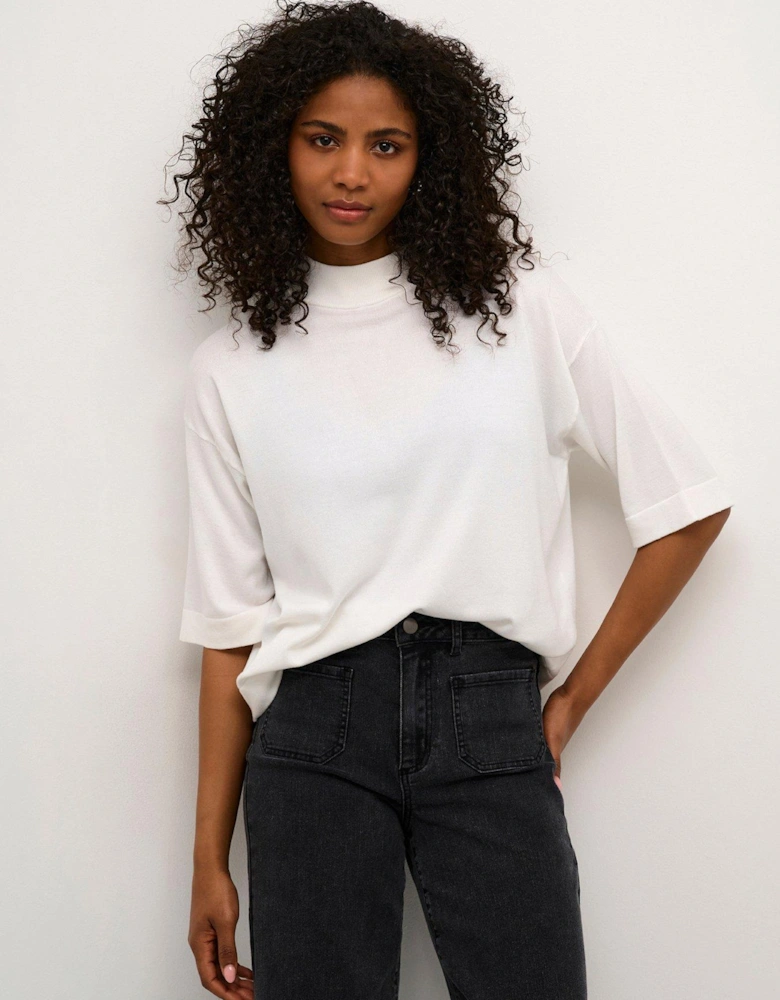 Lizza Turtleneck - White
