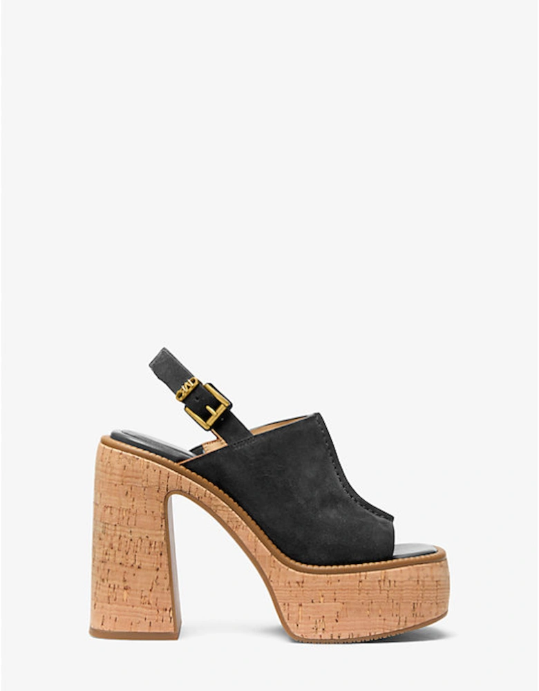 Leia Suede Platform Sandal
