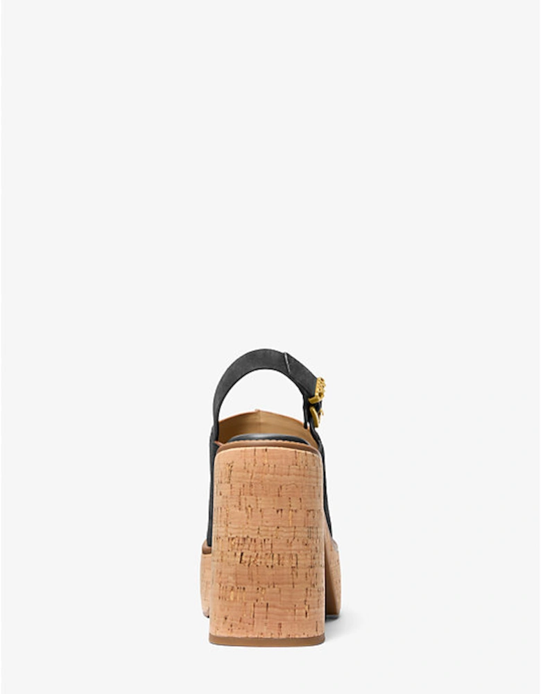 Leia Suede Platform Sandal