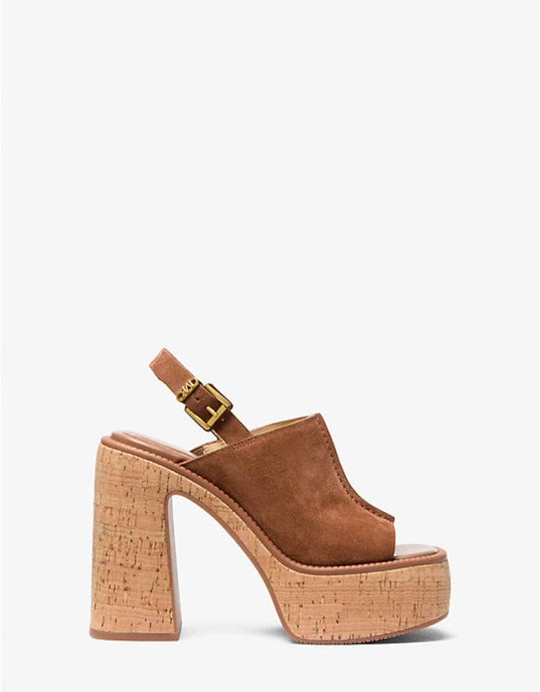 Leia Suede Platform Sandal