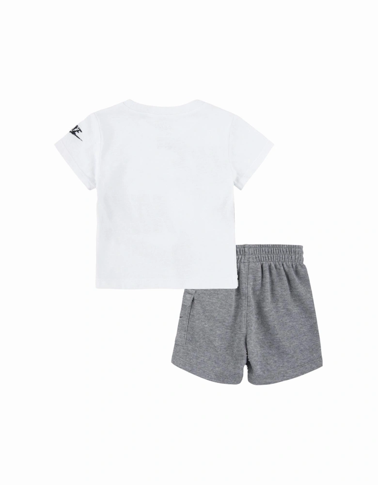 Infant Boys Nsw Hbr Cargo Ft Short Set - Grey