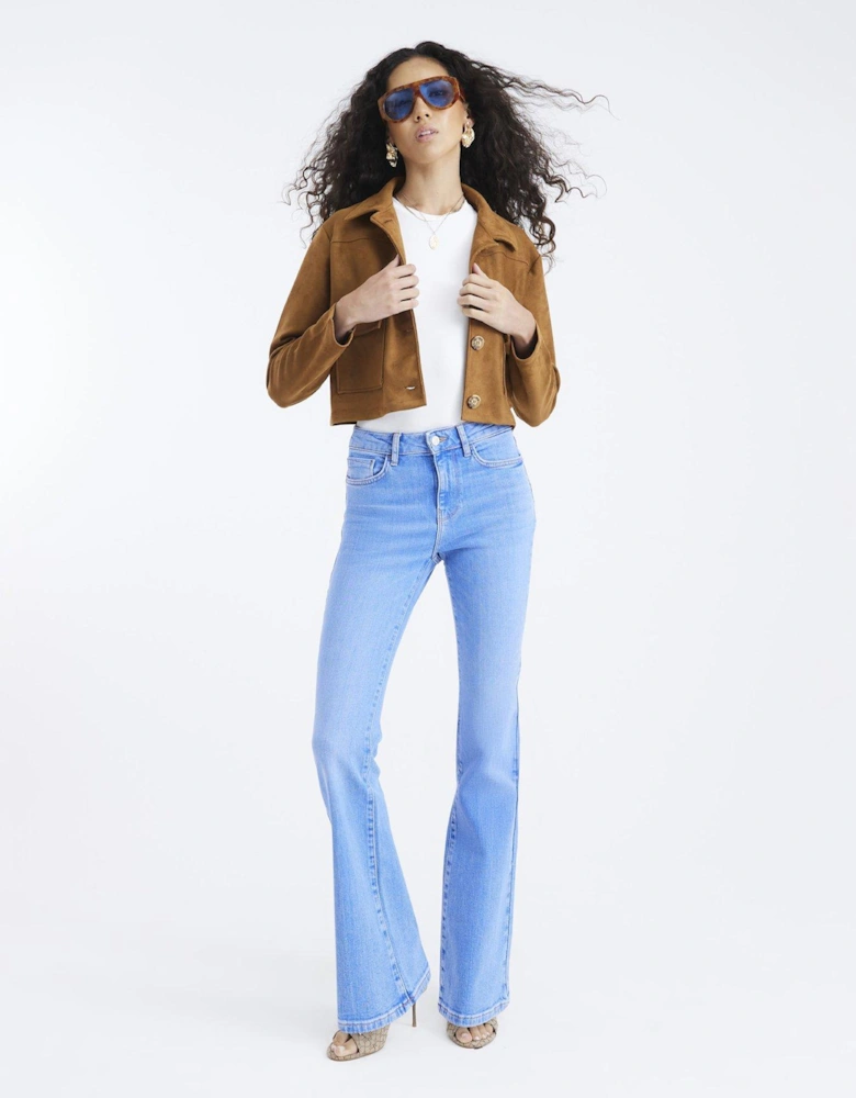 Mid Rise Bootcut Jeans